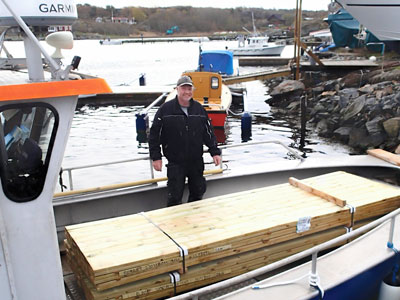 Båt och sjötransporter i Marstrand med omnejd